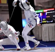 南非击剑选手出类拔萃，力挫强敌